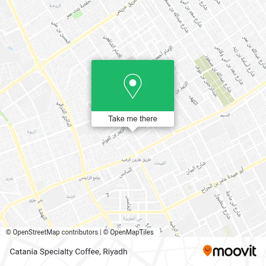 Catania Specialty Coffee map
