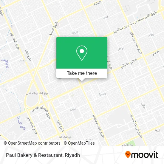 Paul Bakery & Restaurant map