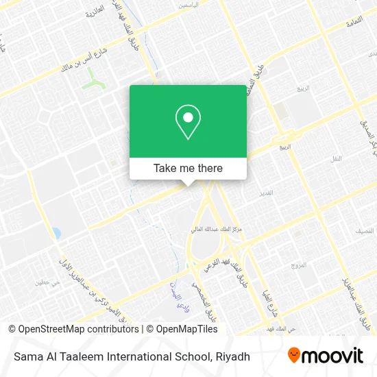 Sama Al Taaleem International School map