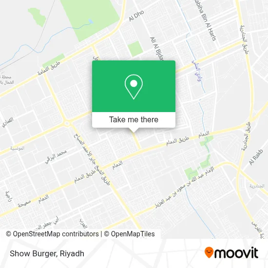Show Burger map