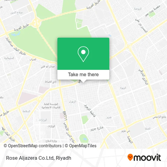 Rose Aljazera Co.Ltd map