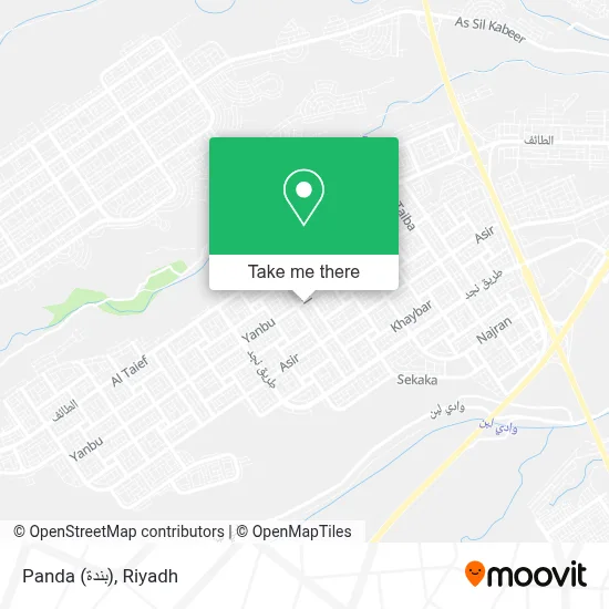 Panda (بندة) map