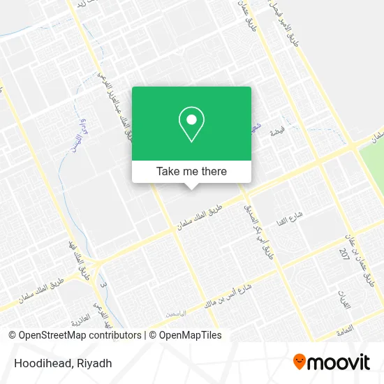Hoodihead map