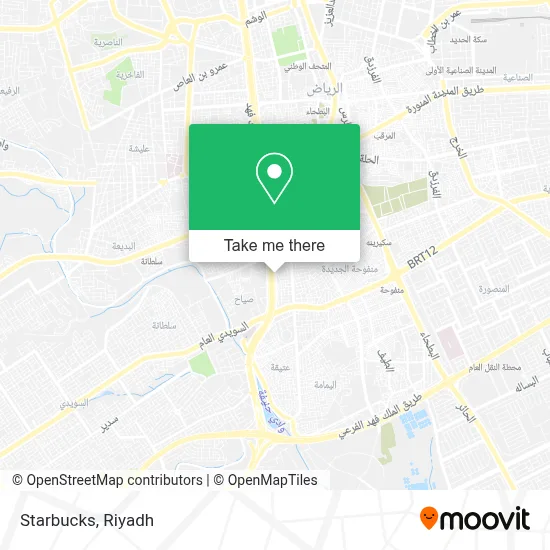 Starbucks map