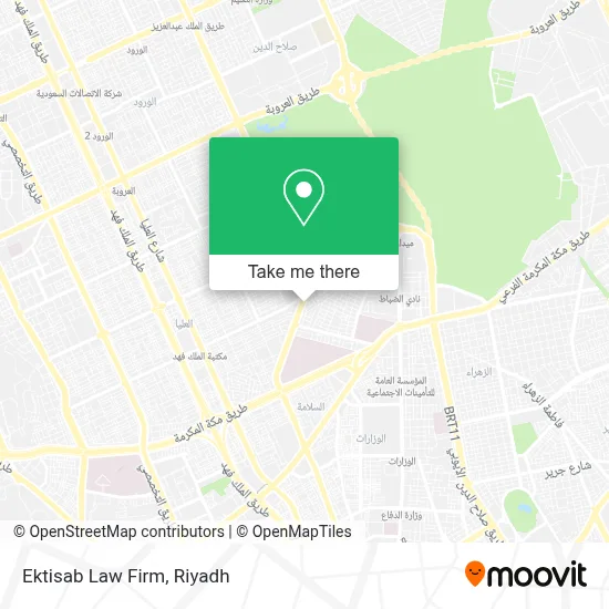 Ektisab Law Firm map