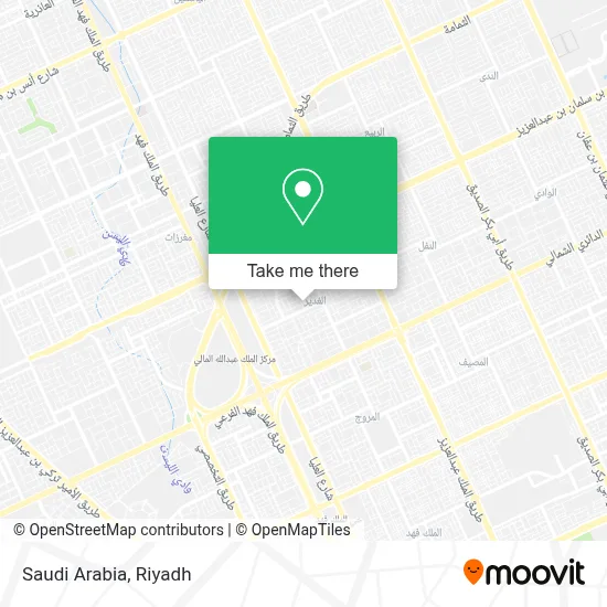 Saudi Arabia map