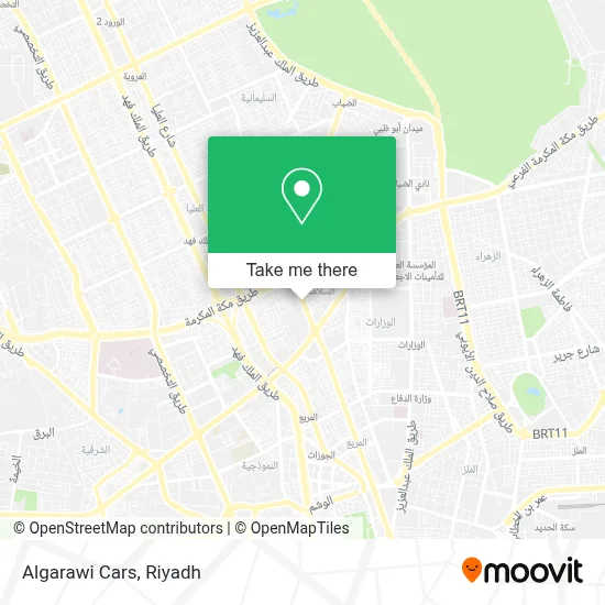 Algarawi Cars map