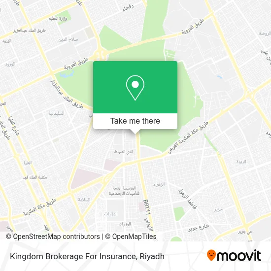 Kingdom Brokerage For Insurance map