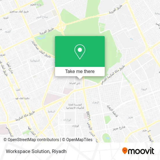 Workspace Solution map