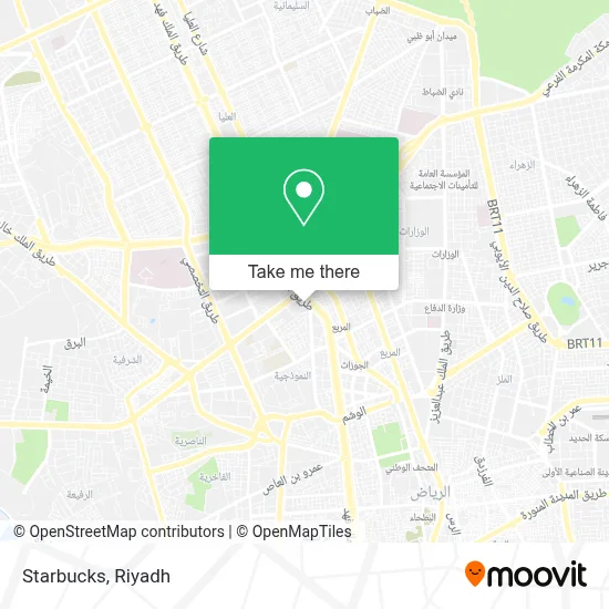 Starbucks map