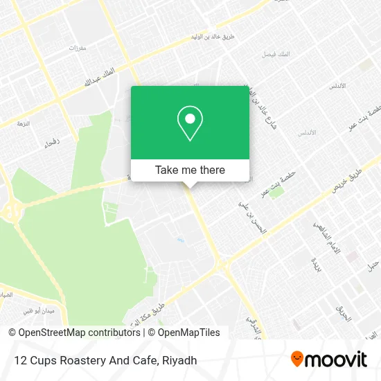 12 Cups Roastery And Cafe map