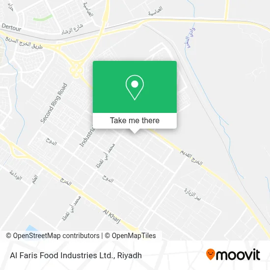 Al Faris Food Industries Ltd. map