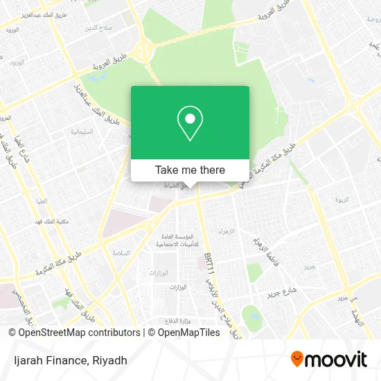 Ijarah Finance map
