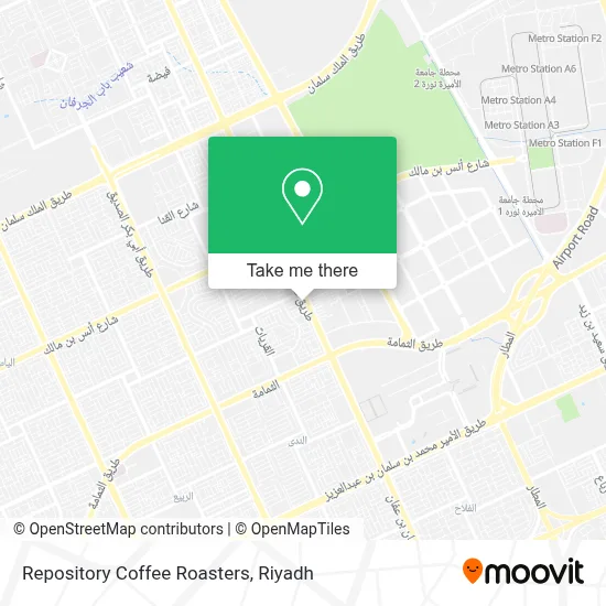 Repository Coffee Roasters map