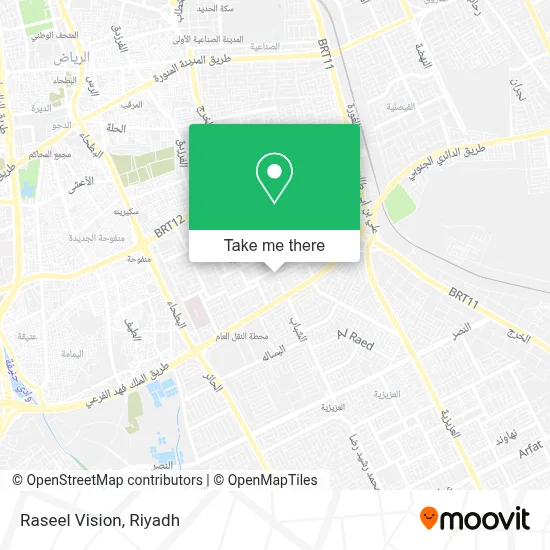 Raseel Vision map
