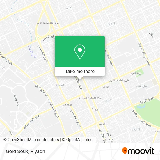 Gold Souk map
