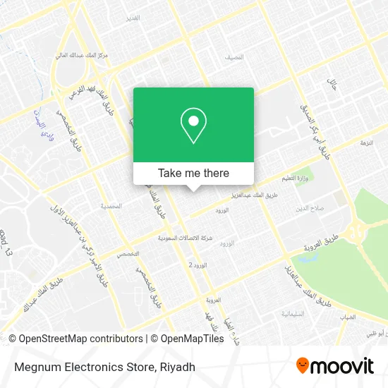 Megnum Electronics Store map