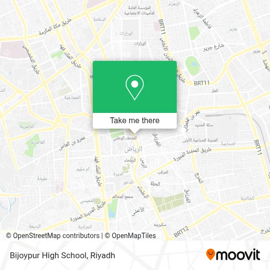 Bijoypur High School map
