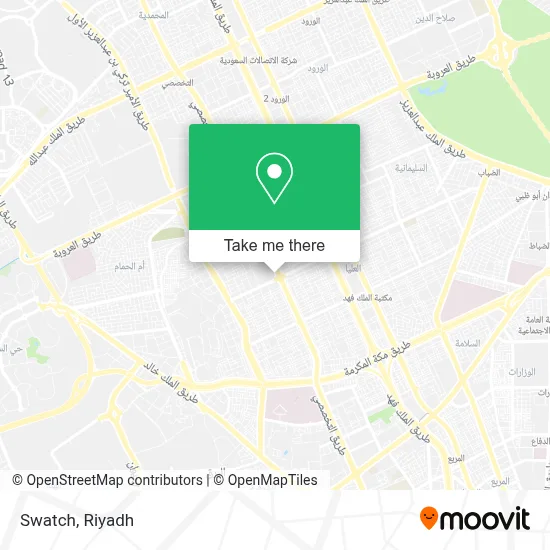 Swatch map