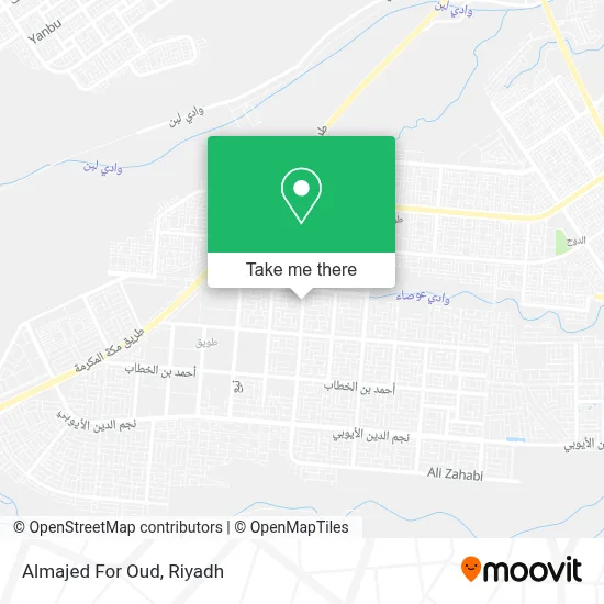Almajed For Oud map