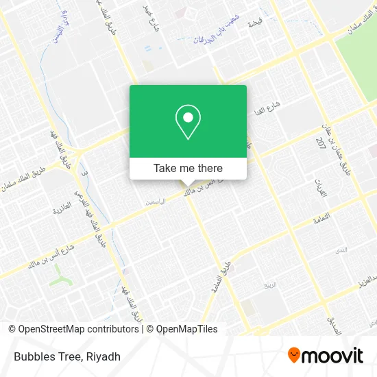 Bubbles Tree map