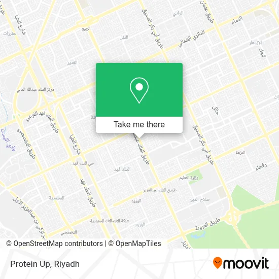 Protein Up map