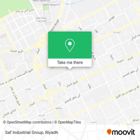 Saf Industrial Group map