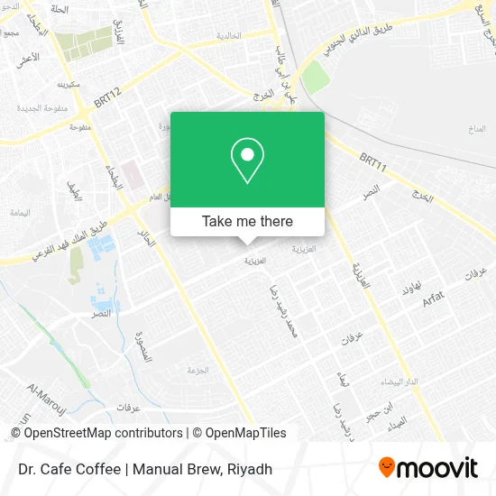 Dr. Cafe Coffee | Manual Brew map