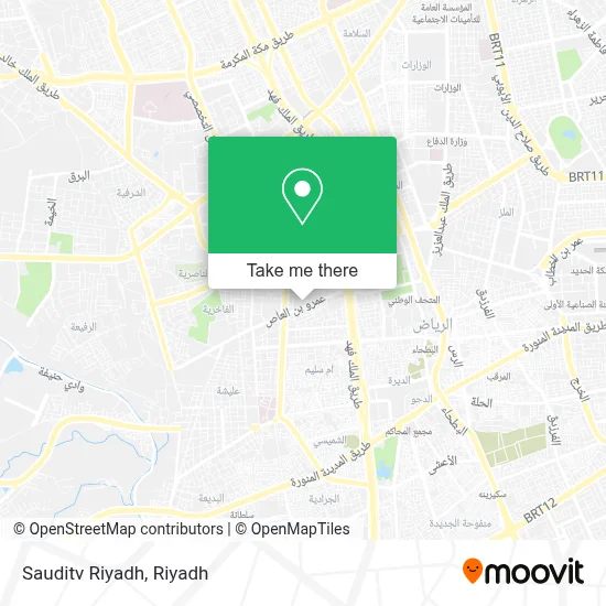 Sauditv Riyadh map