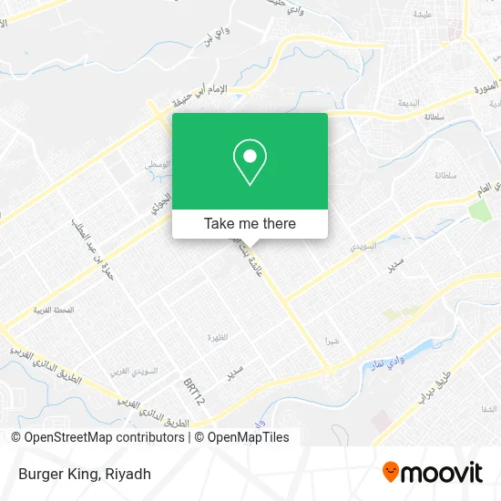 Burger King map