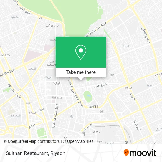 Sulthan Restaurant map