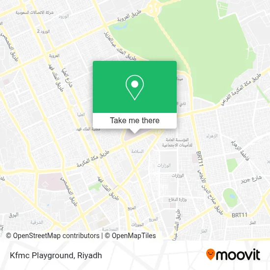 Kfmc Playground map