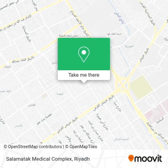 Salamatak Medical Complex map
