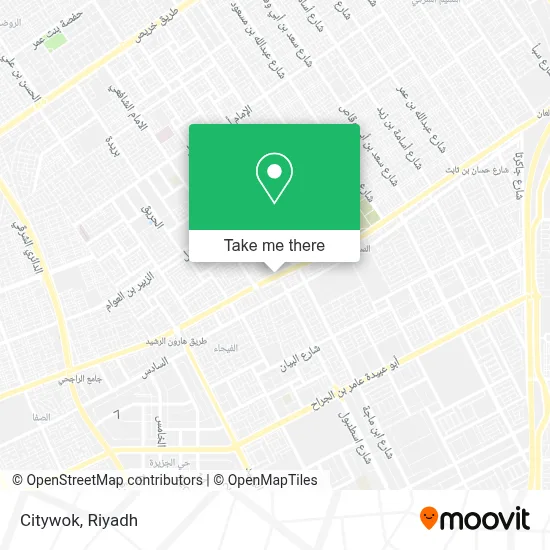 Citywok map