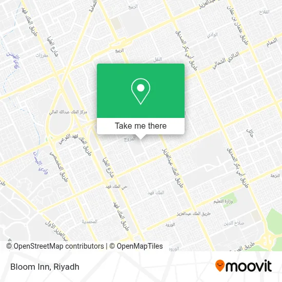 Bloom Inn map