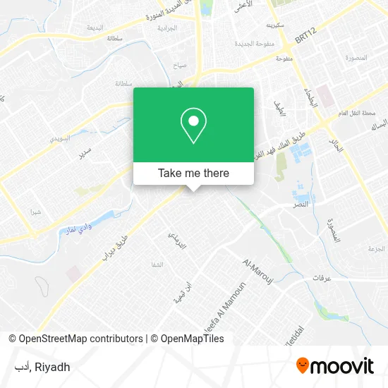 أدب map