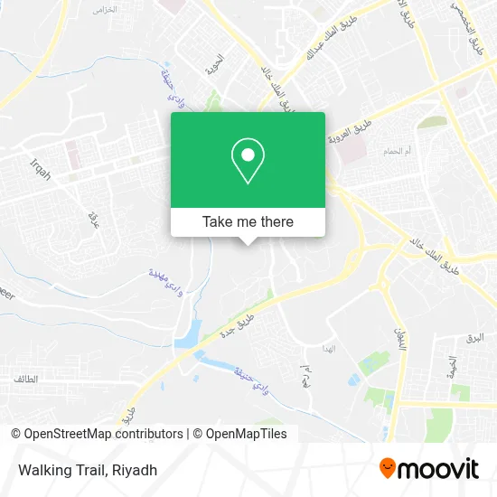 Walking Trail map