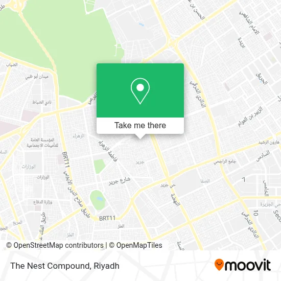 The Nest Compound map