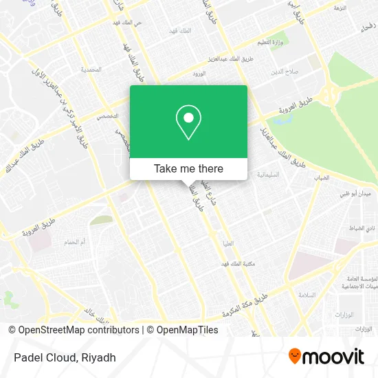 Padel Cloud map