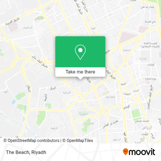 The Beach map