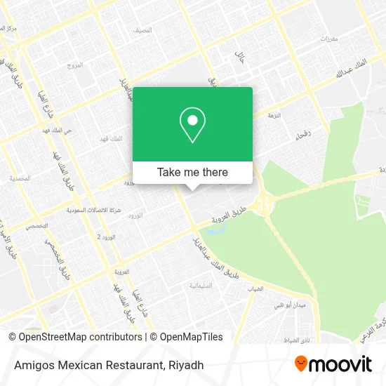 Amigos Mexican Restaurant map