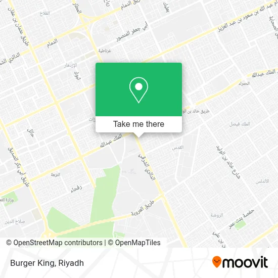 Burger King map