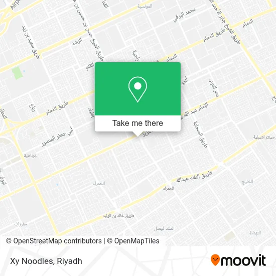 Xy Noodles map