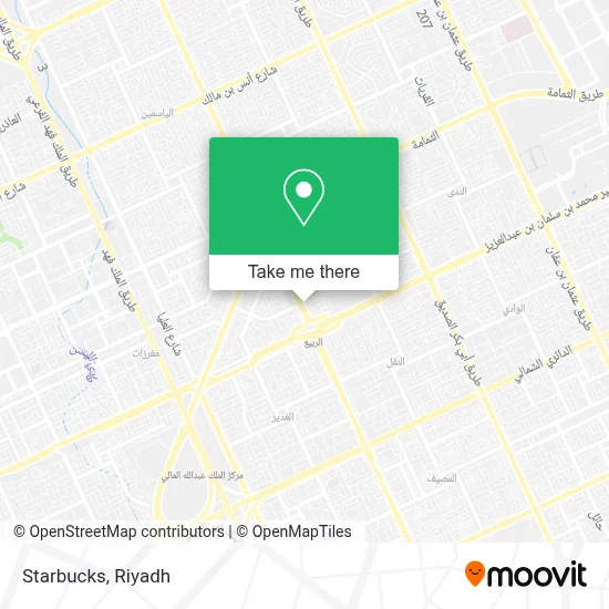 Starbucks map