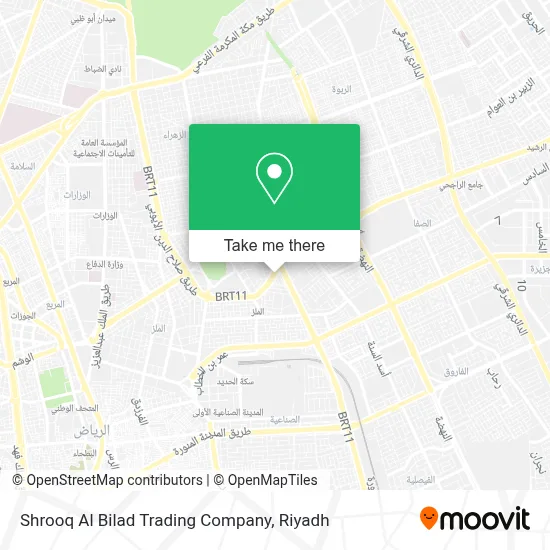 Shrooq Al Bilad Trading Company map