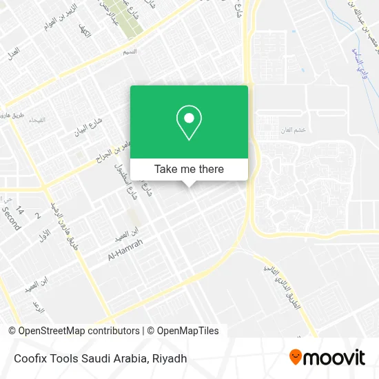 Coofix Tools Saudi Arabia map