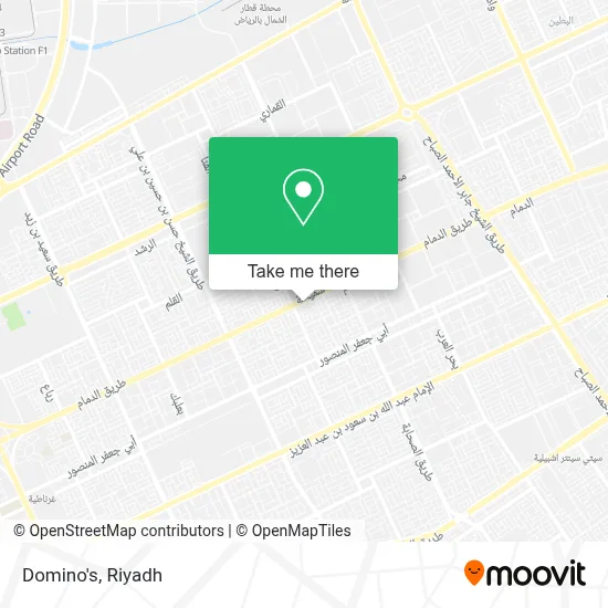 Domino's map