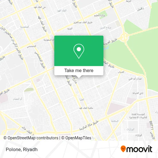 Polone map