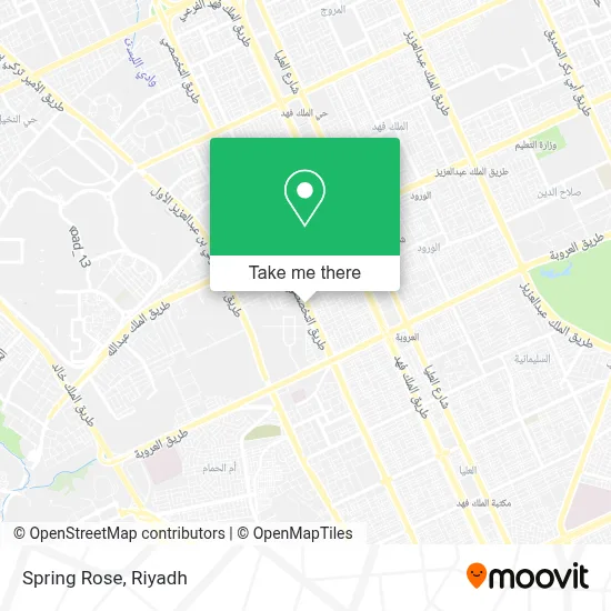 Spring Rose map