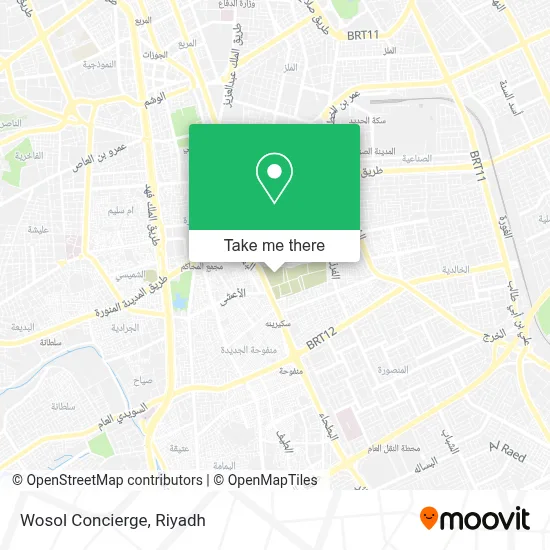 Wosol Concierge map